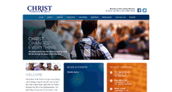 Desktop Screenshot of christgrovecity.org